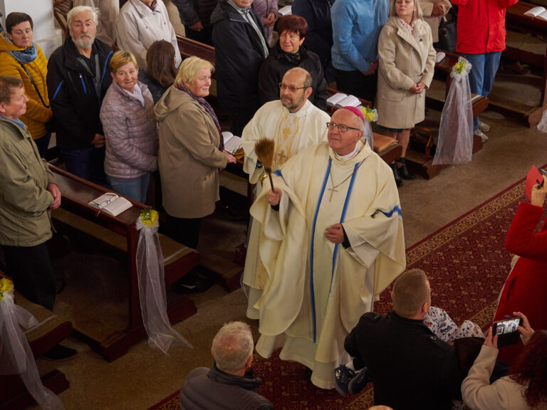 Posvěcení nově restaurovaných varhan za účasti otce biskupa Jana Baxanta